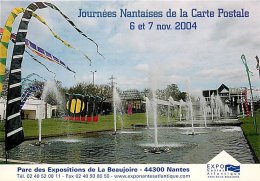 NANTES JOURNEES NANTAISES DE LA CARTE POSTALE 6 ET 7 NOVEMBRE 2004  PARC DE LA BEAUJOIRE - Nantes