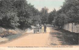 Nuits Sous Ravières      89     Ruine Du Château.  .Automobile.   (voir Scan) - Altri & Non Classificati