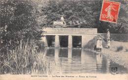 Montacher       89      Le Pont Des Moutons. Ferme De Vertron.  Attelage. Citerne  Eau    (voir Scan) - Autres & Non Classés