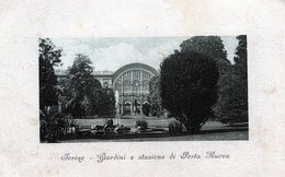 Torino. Giardini E Stazione Di Porta Nuova - Stazione Porta Nuova