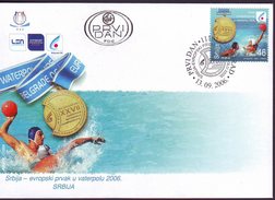 SERBIA - SRBIJA - WATER POLO - EMBLEM EUROPA CHAMP - MEDAL WINNER. - 2006 - Wasserball