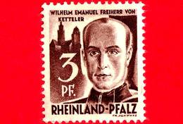 GERMANIA - Occupazione - Zona Francese - Rhenano - Nuovo Ling. - 1947 - Wilhelm E. F. Von Ketteler - 3 - Sonstige & Ohne Zuordnung