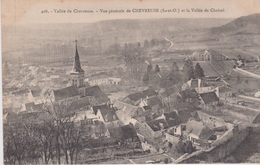 Vallée De Chevreuse . Vue Générale De CHEVREUSE (78) Et La Vallée De CHOISEL - Chevreuse