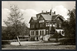 9445 - Alte Foto Ansichtskarte - Bärenfels Altenberg - HO Gaststätte Felsenburg - N. Gel TOP DDR 1960 - Altenberg