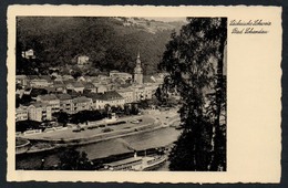 9450 - Alte Ansichtskarte - Bad Schandau - Elbeschifffahrt Dampfer - Werbestempel Gel 1937 - Richter - TOP - Bad Schandau