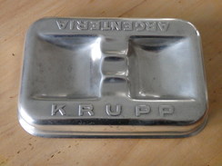 Zilveren Asbak : KRUPP ARGENTERIA . Milaan 1930-1935 - Metallo