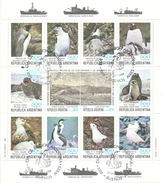 ET Kleinbogen  "150 Anniversario Creacion Commandancia Islas Malvinas"              1980 - Used Stamps