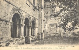 Abbaye De Saint Martin De Boscherville (XIIIè Siècle) - Salle Capitulaire - Saint-Martin-de-Boscherville