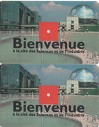 Cité Des Sciences Et De L'Industrie Paris 1992 : 35 Francs : Surface Lisse - Tickets - Vouchers