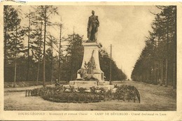 Camp De Beverloo Monument Et Avenue Chazal - Leopoldsburg (Camp De Beverloo)