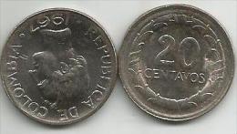 Colombia 20 Centavos 1967. High Grade - Kolumbien