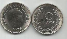 Colombia 10 Centavos 1975. - Kolumbien