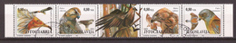 1994 2647-50  BIRDS UCELLI WWF JUGOSLAVIJA JUGOSLAWIEN USED - Usados