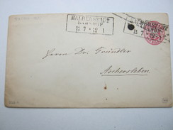 HALBERSTADT BAHNHOF   , Klarer Stempel Auf Ganzsache - Postal  Stationery