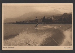 DF / SPORTS / SKI NAUTIQUE À EVIAN-LES-BAINS / CIRCULÉE EN 1937 - Ski Nautique