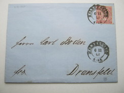 1868 ,HALBERSTADT   , Klarer Stempel Auf Brief - Ganzsachen