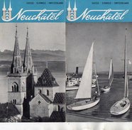 VP7413 - Dépliant Touristique - NEUCHATEL ( Suisse ) - Publicidad