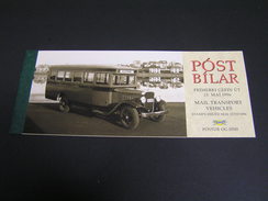 Iceland 1996 MAIL TRANSPORT VEHICLES C803 MNH. - Booklets