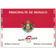 Monaco, Set, 2002, FDC, (No Composition) - Monaco