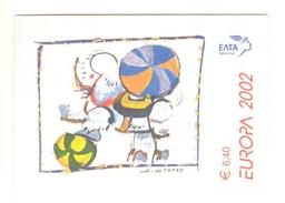 GREECE GRECE EUROPA 2002 BOOKLET - Markenheftchen