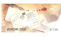 GREECE GRECE EUROPA 2008 BOOKLET - Cuadernillos