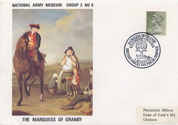 GREAT BRITAIN -  National Army Museum -  MARQUESS OF  GRANBY - Poststempel