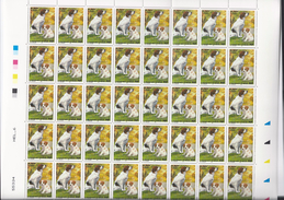 Feuille Complète De  40  Timbres Du  N° 3286 L'épagneul Breton. - Hojas Completas