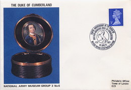GREAT BRITAIN -  National Army Museum -  WILLIAM AUGUSTUS  DUKE OF CUMBERLAND - Postmark Collection