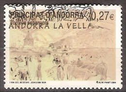 Andorra U 315 (o) Primer Día. Dibujo, 2004 - Used Stamps