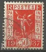 France - F1/312 - N°325 Obl. - Exposition Internationale Paris 1937 - Usati