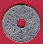 France 20 Centimes Type Vingt Zinc 1941 - SUP - Other & Unclassified