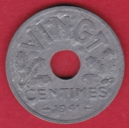 France 20 Centimes Type Vingt Zinc 1941 - SUP - Other & Unclassified