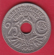 France 25 Centimes Lindauer 1915 - Other & Unclassified