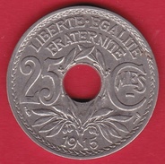 France 25 Centimes Lindauer 1915 - Altri & Non Classificati
