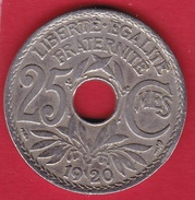 France 25 Centimes Lindauer 1920 - Other & Unclassified