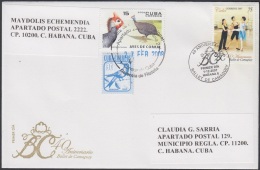 2007-FDC-61 CUBA 2007 FDC COVER TO SPAIN 40 ANIV BALLET CAMAGUEY. DANZA DANCE. - FDC