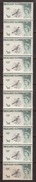 Falkland Islands 1960 Mint No Hinge, Strip Of 10, See Notes, Sc# 128, SG 193 - Falkland