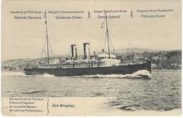 Postwaardestuk Nr 11 10C Rood 1910 Jan Breydel - Liner Cards