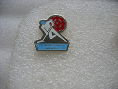 Pin's Hockey Sur Glace à La Patinoire Olympique De MULHOUSE - Eiskunstlauf