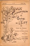 VP7436 - N° 261 De La Revue Cynégétique & Canine De L'Est - Journal Des Chasseurs & Des Amateurs De Chiens De Race - 1900 - 1949