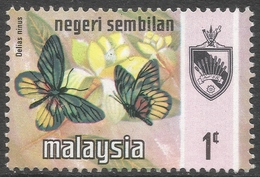 Negri Sembilan (Malaysia). 1971 Butterflies. 1c MH SG 91 - Negri Sembilan