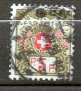 SUISSE  Franchise 5c Vert Olive Rouge 1911-21 N°4a - Franchise