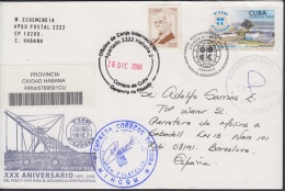 2006-FDC-80 CUBA 2006 FDC REG COVER TO SPAIN. 30 ANIV FONDO OPEP DESARROLLO INTERNACIONAL. PETROLEO OIL. - FDC