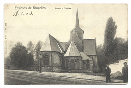 +++ CPA - Environs De Bruxelles - FOREST - VORST - L'Eglise - Kerk - Nels Série 11 N° 383 // - Vorst - Forest