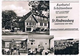 D-7092     ST. - ANDREASBERG : Kurhotel Schützenhaus - St. Andreasberg