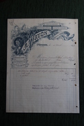Facture Ancienne - ST ETIENNE - Imprimerie, Lithographie, A.WATON - 1800 – 1899