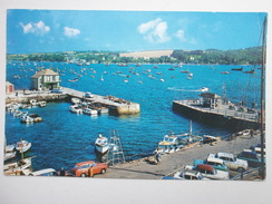 Postcard Custom House Quay & Harbour Falmouth Cornwall PU 1969 My Ref B1562 - Falmouth