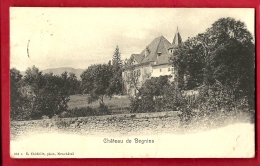 PRG-12  Château De  Begnins  . Cachet 1909. Précurseur - Begnins