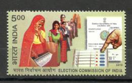 INDIA, 2010, Election Commission Of India,  Voting Machine, Technology, Culture, MNH, (**) - Ongebruikt