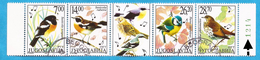 2002 3061-64  WWF  BIRDS UCCELLI JUGOSLAVIJA JUGOSLAWIEN   USED - Gebraucht